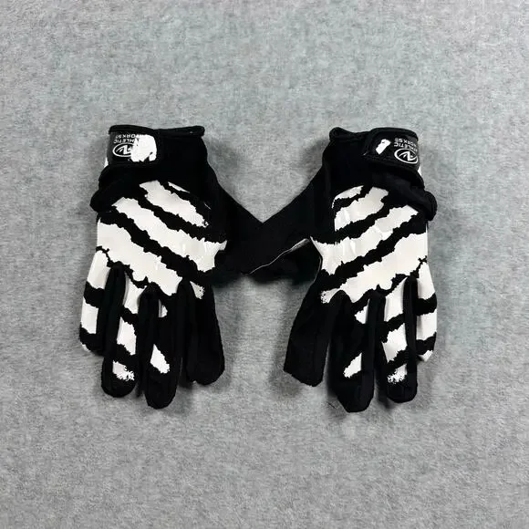 Adizero Impact Football Cleats and Gloves White/Black US Mens 8/Women's 9